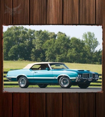 Металлическая табличка Oldsmobile 442 W-30 Convertible 492